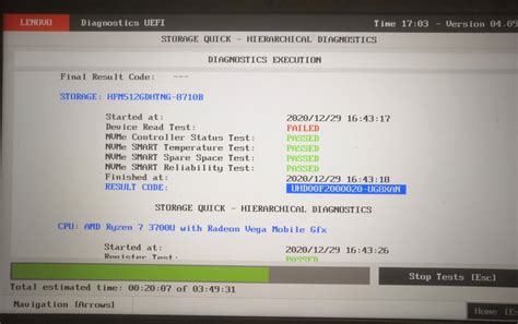 hard drive targeted read test failure|lenovo seagate read test failed.